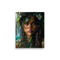 Moʻo Wahine Hawaiian Water Guardian — Hawaiian poster, digital oil painting wall art
