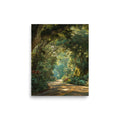 Road to Hāna Maui — Hawaiian poster, digital oil painting wall art