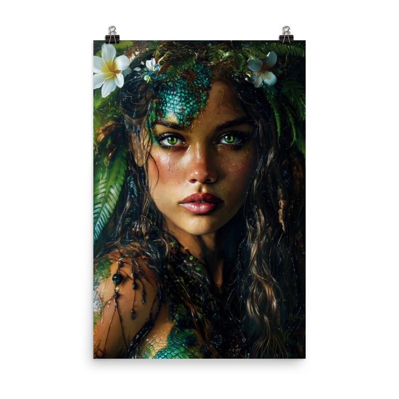 Moo Wahine 1 — 24″×36″ poster mockup