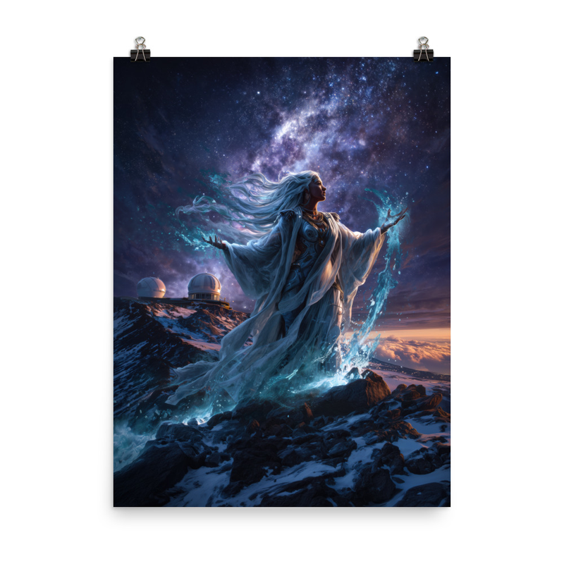 Poliahu 1 — 18″×24″ poster mockup