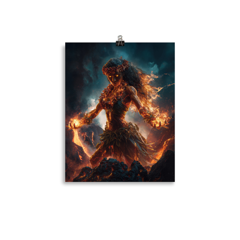 Pele 3 — 11″×14″ poster mockup