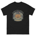 Aloha Halloween Hawaiian t-shirt design on a Black unisex tee