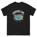 Hanauma Bay Hawaiian t-shirt design on a Black unisex tee