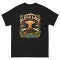 Aloha Kilauea Hawaiian t-shirt design on a Black unisex tee