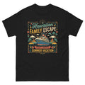 Hawaii Ohana Sea Adventure v4 Hawaiian t-shirt design on a Black unisex tee