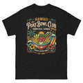 Hawaii Poke Bowl Club Honolulu Hawaiian t-shirt design on a Black unisex tee