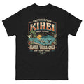 Greetings from Kihei Hawaiian t-shirt design on a Black unisex tee