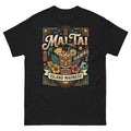 Island Mai Tai Time Hawaiian t-shirt design on a Black unisex tee