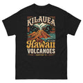 Kilauea Hawaii Volcanoes Eruption Hawaiian t-shirt design on a Black unisex tee