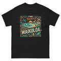 Find Paradise in Waikoloa Hawaiian t-shirt design on a Black unisex tee