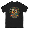 Island Mai Tai Time Hawaii v2 Hawaiian t-shirt design on a Black unisex tee