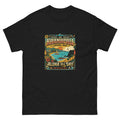 Kaanapali Lahaina Aloha All Day v1 Hawaiian t-shirt design on a Black unisex tee