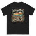 Lahaina Maui Historic Treasure Hawaiian t-shirt design on a Black unisex tee