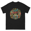 Ohana Family Reunion Hawaiian t-shirt design on a Black unisex tee