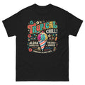 Tropical Chill Aloha Shaved Ice Hawaiian t-shirt design on a Black unisex tee