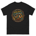Aloha Chicken Kauai Hawaiian t-shirt design on a Black unisex tee