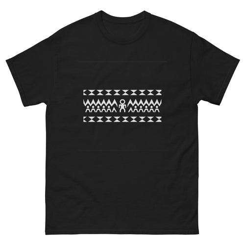 Enata Circle 2x Hawaiian t-shirt design on a unisex tee