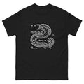 Puhi Eel Hawaiian T-Shirt Hawaiian t-shirt design on a Black unisex tee