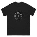 Mano Aumakua Medallion Hawaiian t-shirt design on a Black unisex tee