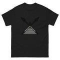Koa Spears Hawaiian t-shirt design on a Black unisex tee