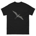 Iwa Frigatebird Hawaiian t-shirt design on a Black unisex tee