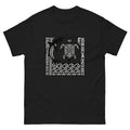 Aumakua Composition Hawaiian t-shirt design on a Black unisex tee