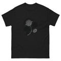 Lehua Kakau Hawaiian t-shirt design on a Black unisex tee
