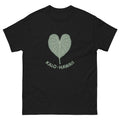 Kalo Taro Leaf Hawaiian t-shirt design on a Black unisex tee