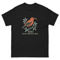 Iiwi Bird Hawaiian t-shirt design on a Black unisex tee