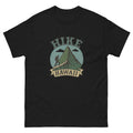 Hike Hawaii Hawaiian t-shirt design on a Black unisex tee