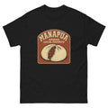 Manapua Hawaiian t-shirt design on a Black unisex tee