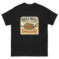 Huli Huli Chicken Hawaiian t-shirt design on a Black unisex tee