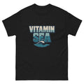 Vitamin Sea Hawaiian t-shirt design on a Black unisex tee