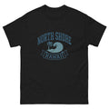 North Shore Hawaiian t-shirt design on a Black unisex tee