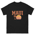 Maui Hawaiian t-shirt design on a Black unisex tee