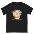 Malasada Hawaiian t-shirt design on a Black unisex tee