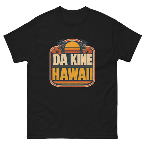 Da Kine Hawaiian t-shirt design on a unisex tee