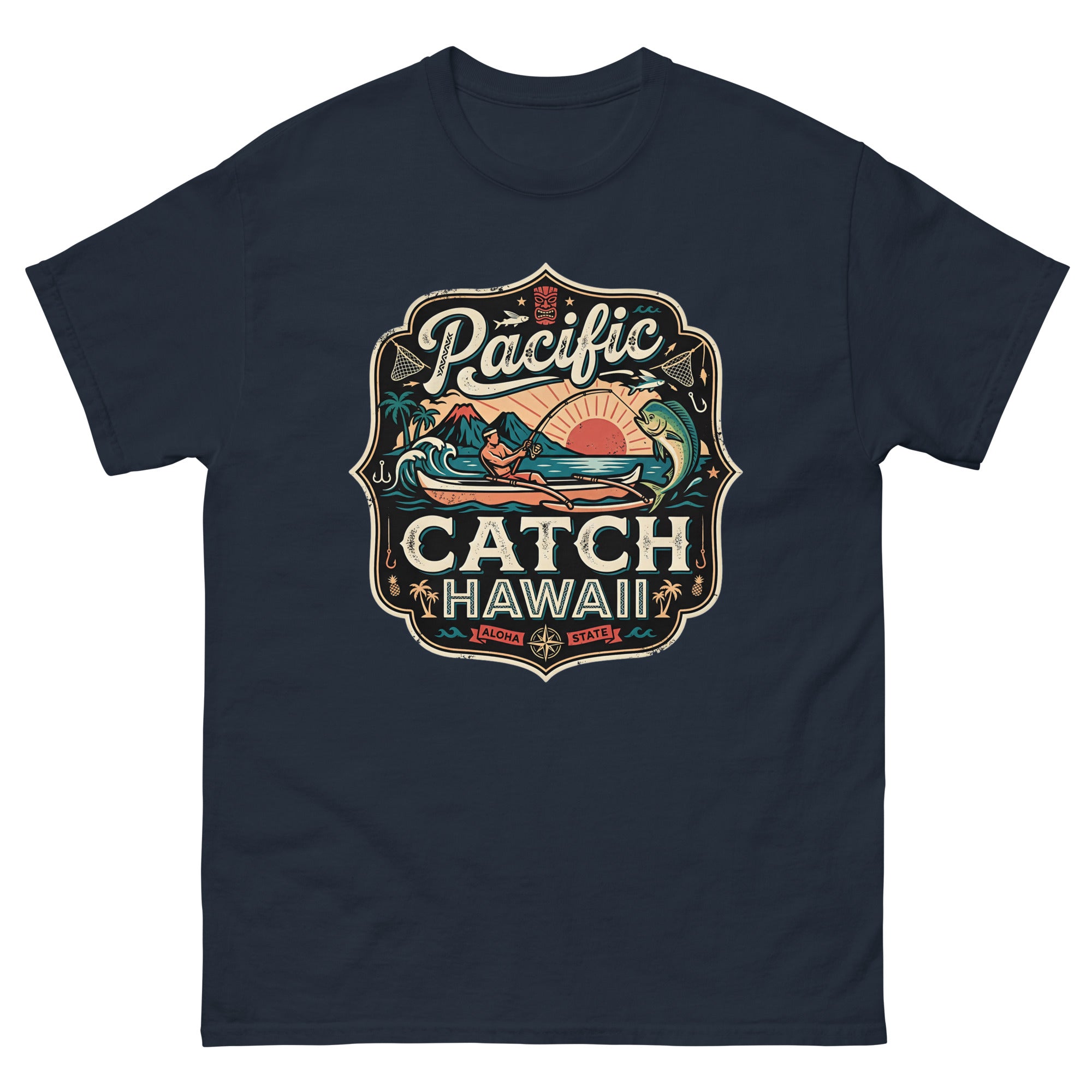 unisex-classic-tee-navy-front-