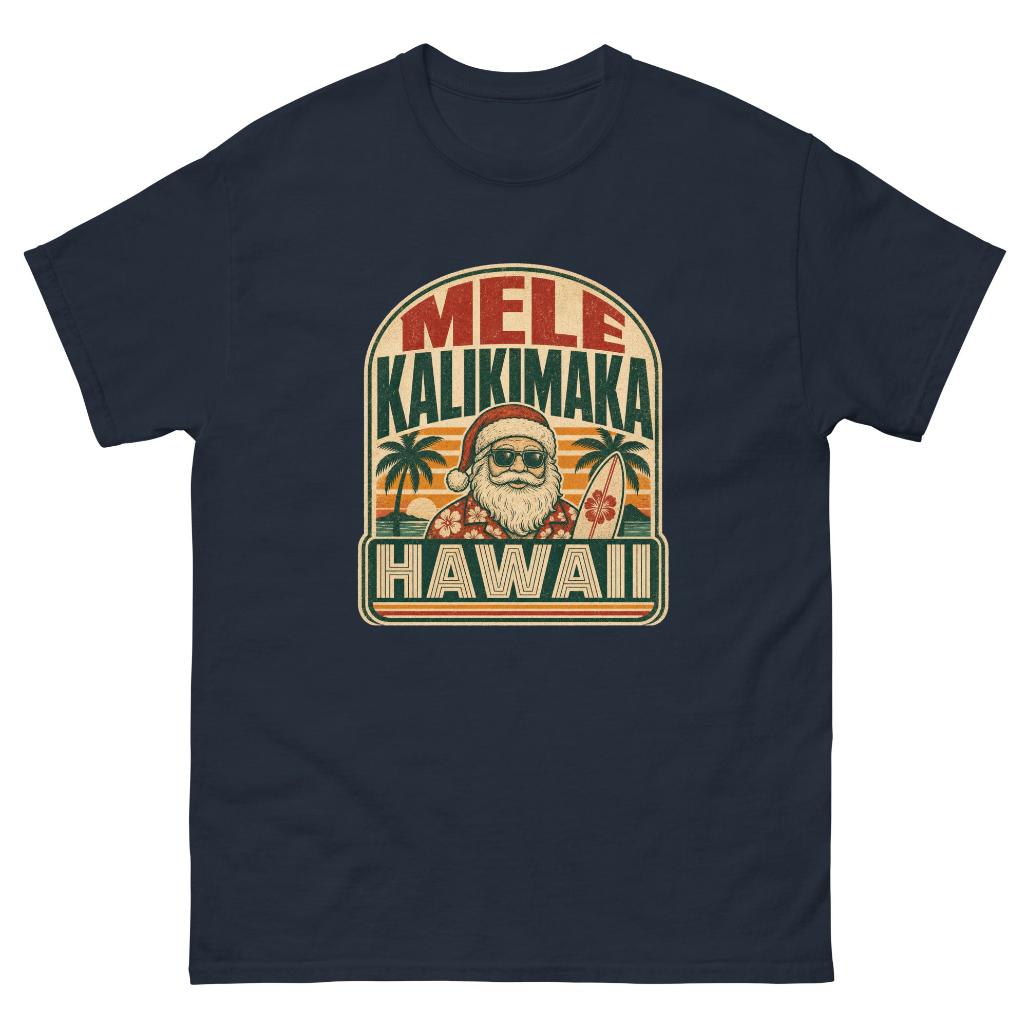 Hawaii Holiday T Shirts | Mele Kalikimaka Aloha Tees – Kahana Designs
