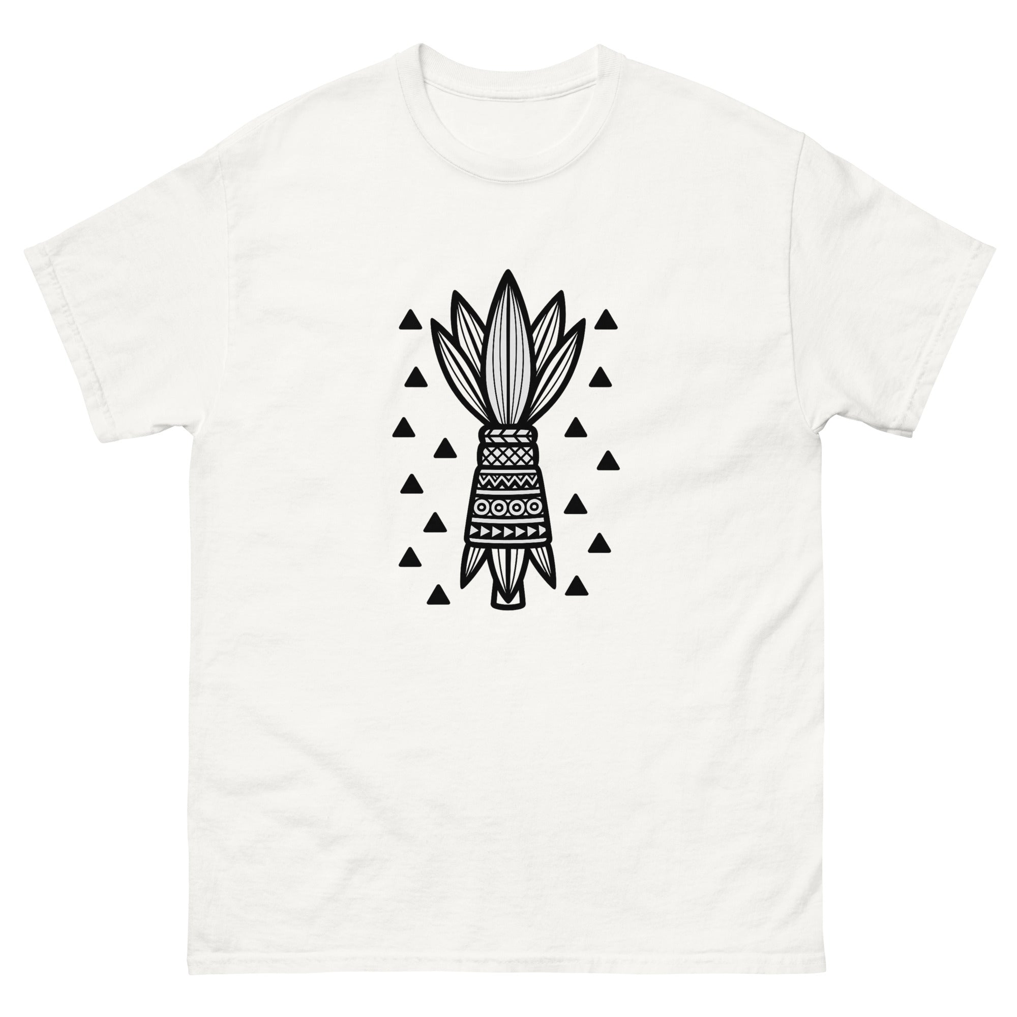 Hookupu Offering Hawaiian t-shirt design on a White unisex tee