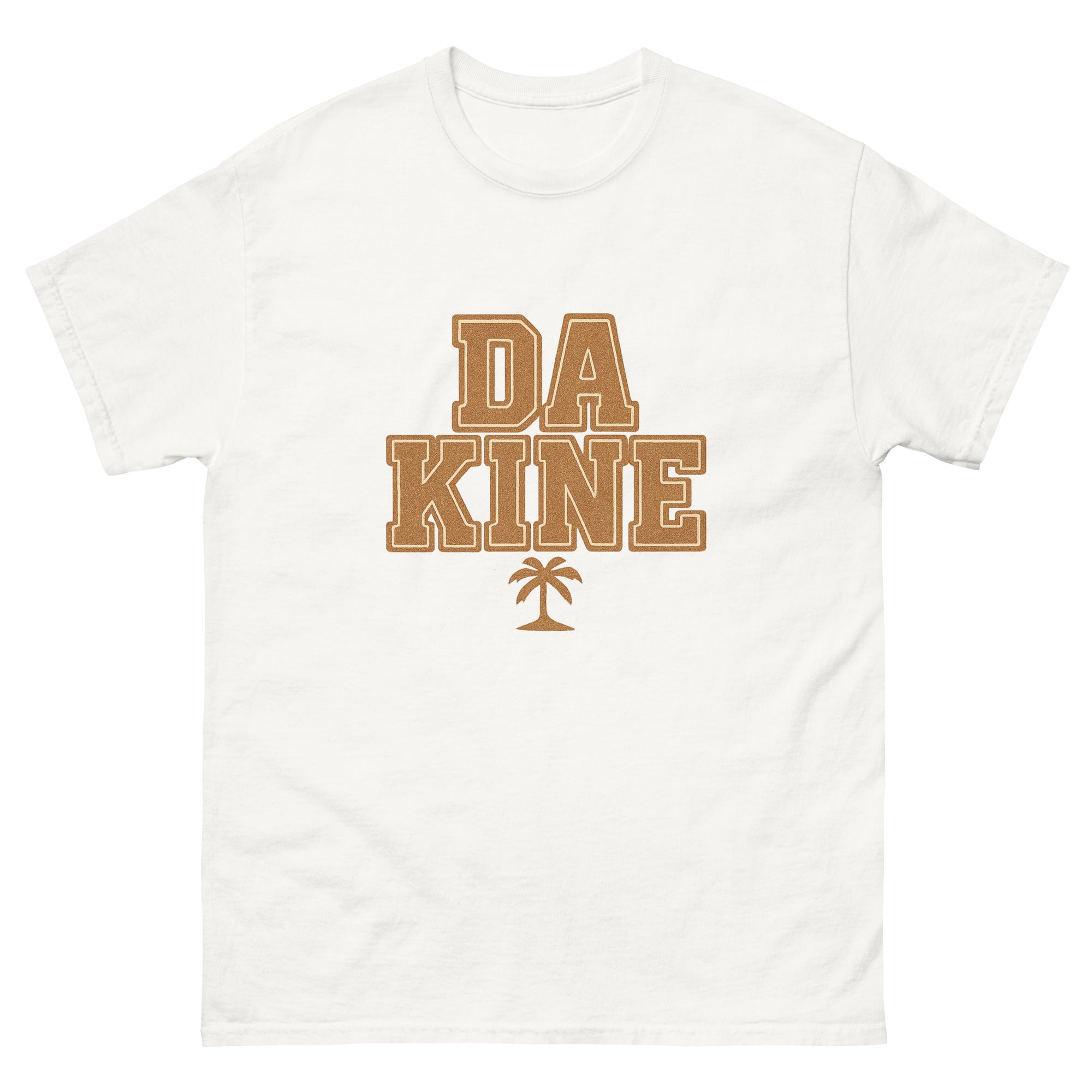 Da Kine Hawaiian t-shirt design on a White unisex tee