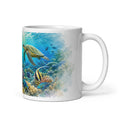 Underwater Hawaiian coffee mug — tropical Hawaii ceramic mug, 11oz and 15oz